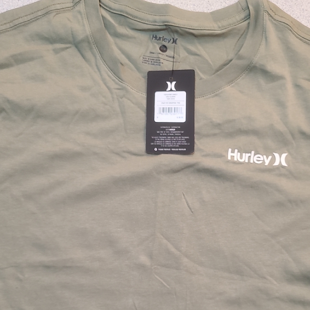 Hurley Men's Green T-Shirt